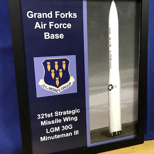 Grand Forks AFB  Minuteman III missile graphic