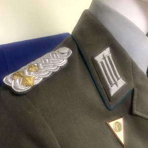 Large 1970s East German Air Defense Officer’s tunic