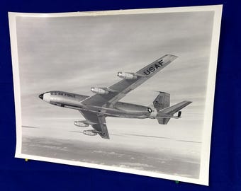LARGE KC-135 Vintage photo/poster from the Cold War #1