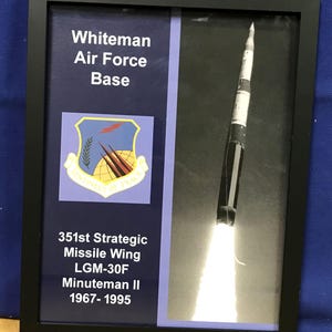 Whiteman Air Force Base Minuteman II graphic