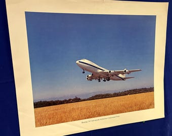 Cold War "Doomsday Plane" vintage poster