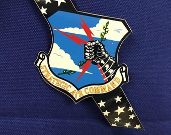 RARE! SAC Helmet sticker / decal