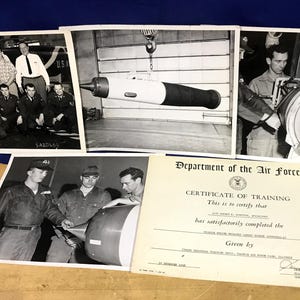 1950s BOMARC Missile photos and document from Cold War