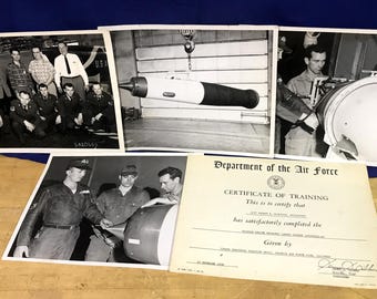 1950s BOMARC Missile photos and document from Cold War