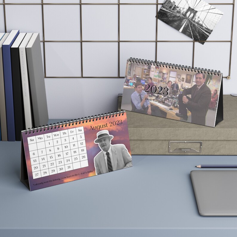 The Office Themed Desk Calendar Quotes 2023 Enjoy the Etsy