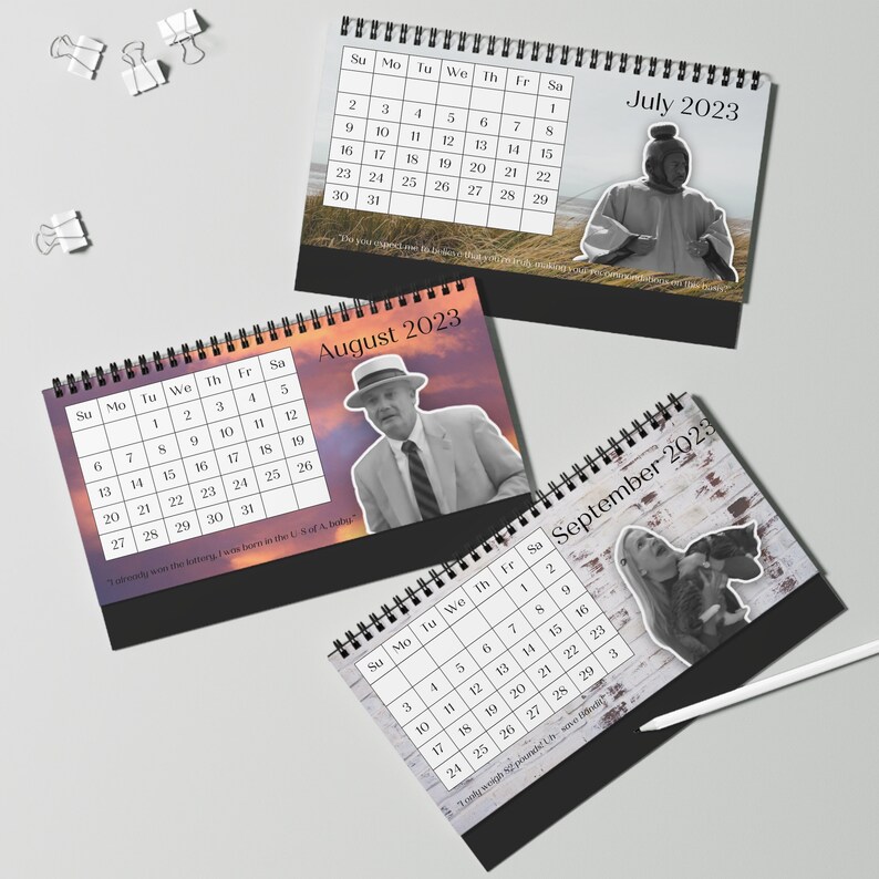 The Office Themed Desk Calendar Quotes 2023 Enjoy the Etsy