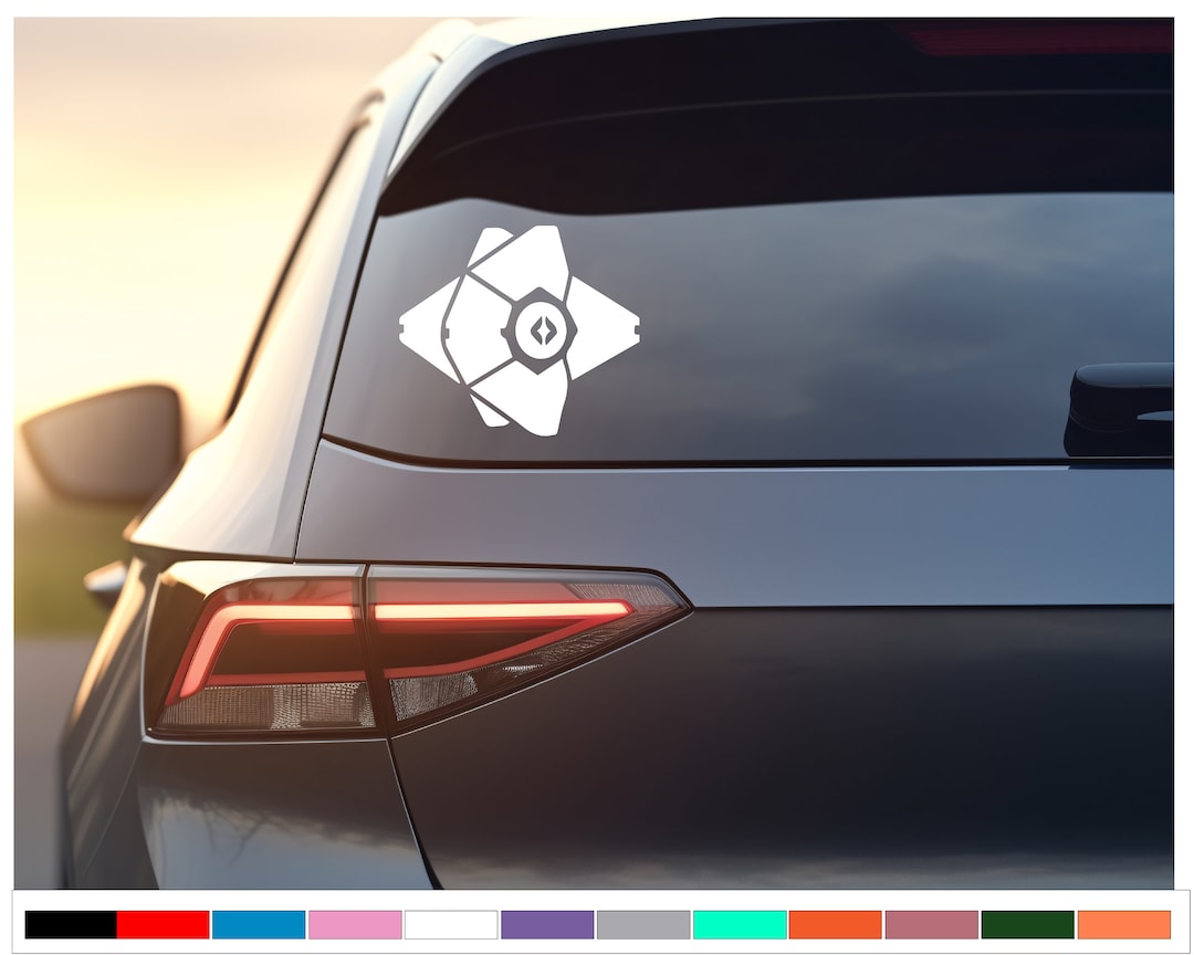 Destiny Ghost Decal Destiny Decal Destiny Sticker Etsy