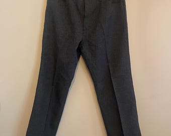 Men's Vintage Wrangler Sta Prest Pants | Western Poly Men's Vintage Wrangler Sta Prest Pants | Western Poly
