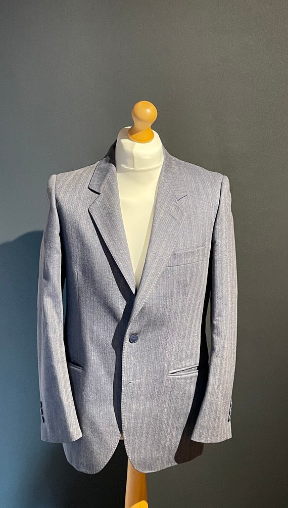 Vintage Bespoke Hand Made Italian Two Piece Suit