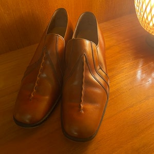 Zapatos sin cordones K vintage de los años 70