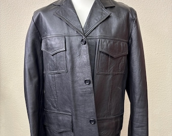 70er Jahre Vintage Lederjacke