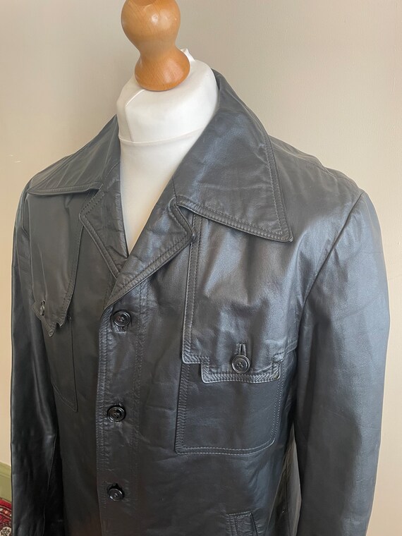 Vintage 70s Leather Jacket - image 2