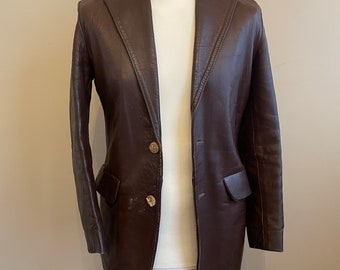 Vintage 70s Burton Leather Jacket