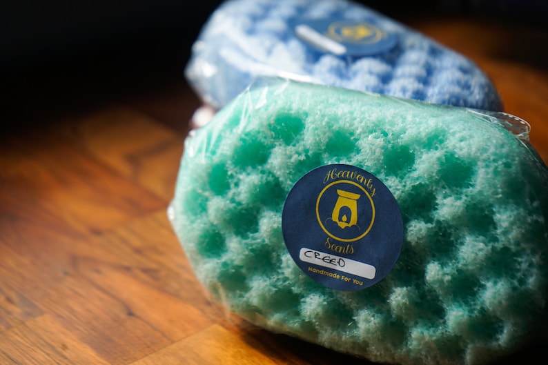 Exfoliating Soap Sponges Luxury Fragrances Handmade In The UK image 2