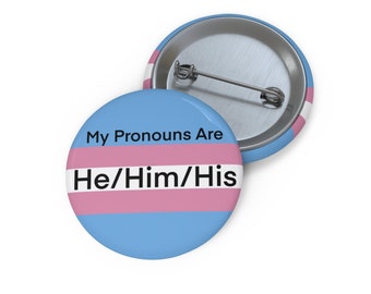 He Him His Pronouns Etsy De