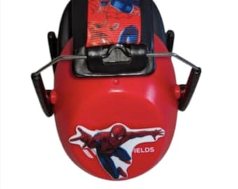 Spiderman kids ear defenders, autism additional needs anxiety neurodiverse
