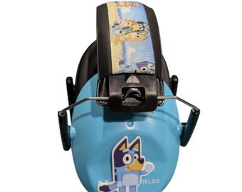 Bluey inspired ear defenders, autism, additional needs, neurodiverse, anxiety ASD