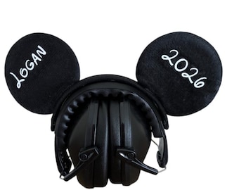 Personalised Mouse inspired ear defenders autism, additional needs, neurodiverse, sensory processing