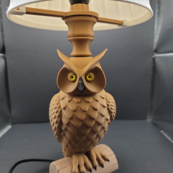 Small Owl Lamp