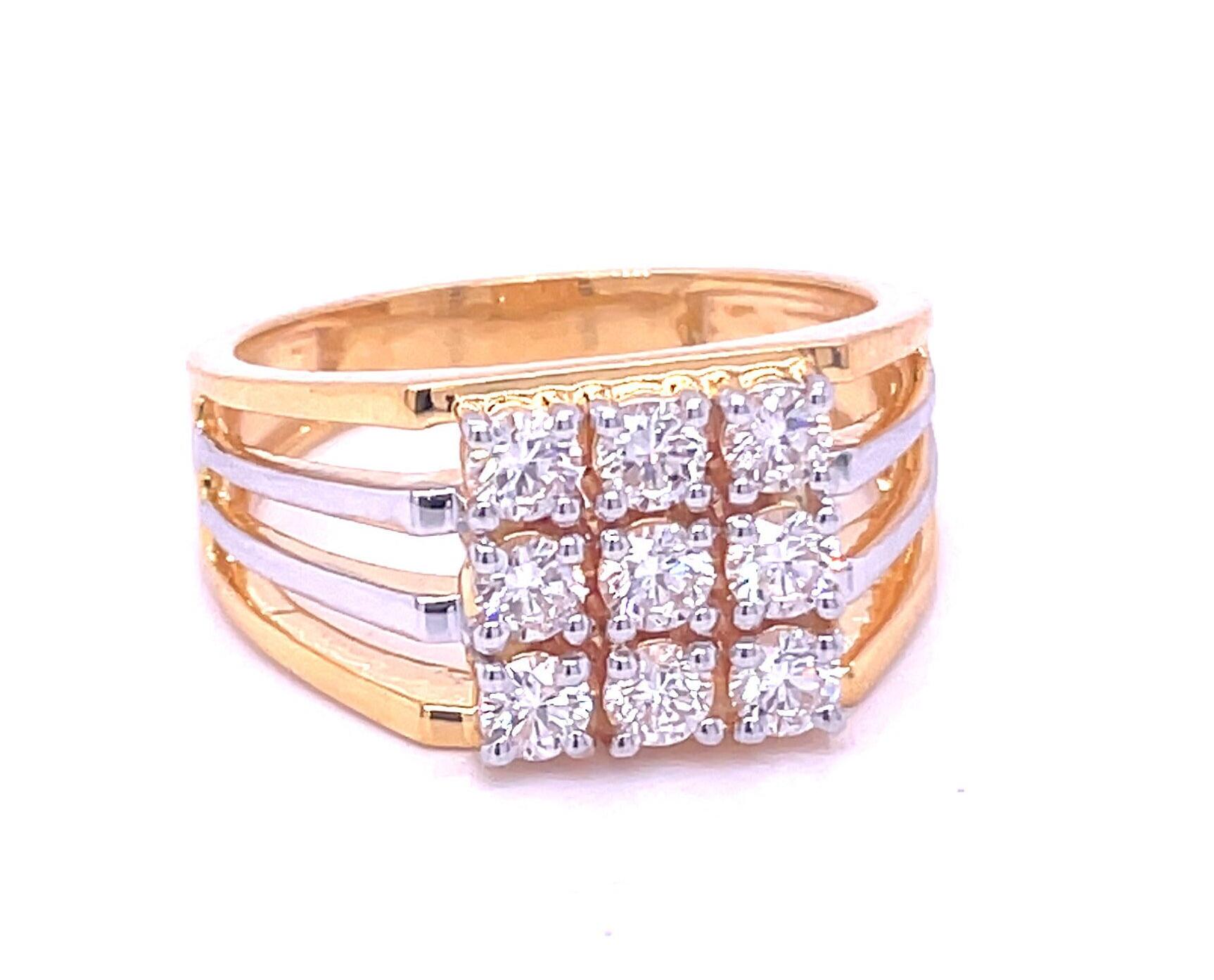 Men s Diamond Ring Sophisticated Luxury Jewelry for Him Elegant Men s Diamond Ring Timeless Design for Any Occasion 14k Gold Ring Etsy