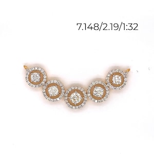 Elegant Diamond Mangalsutra Pendant | Timeless Solitaire Design | Wedding & Anniversary Gift for Her | Unique Bridal Jewelry