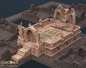 Miniaturas de fantasía Wrath of the Shadowmage para HeroQuest en 28 mm de Dragon's Rest