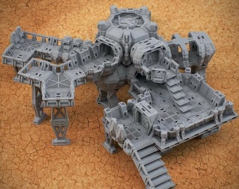 Lote de miniaturas de ciencia ficción para el puesto avanzado Acheron de Dragon's Rest