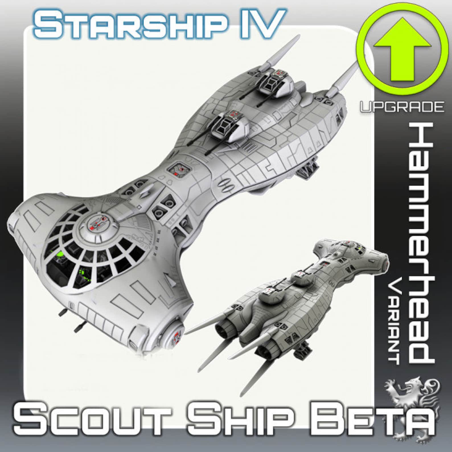 Science Fiction Miniatures Scout Ship Beta in 28mm by 2nd - Etsy