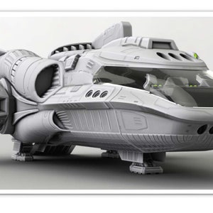 Science Fiction Miniatures Shuttle Alpha in 28mm by 2nd Dynasty