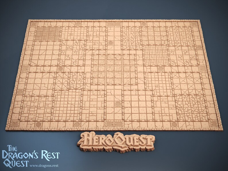 Fantasy Miniatures Hero's Quest Terrain in 28mm by Dragon's Rest - Etsy