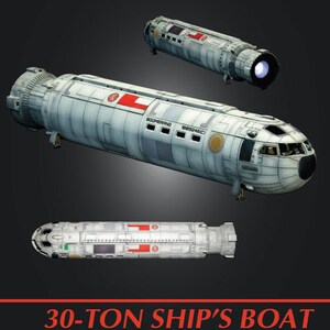 Traveller 30 Ton Ship's Boat Science Fiction Miniature in 28mm by 2nd ...