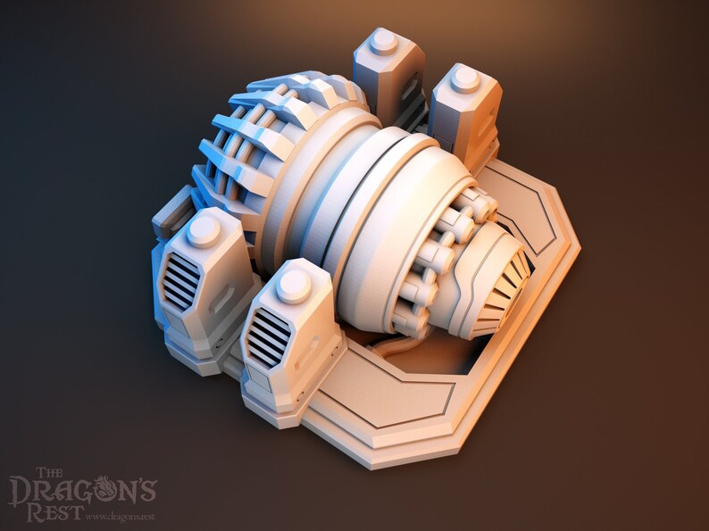 Science Fiction Miniatures Generator Scatter Terrain in 28mm - Etsy