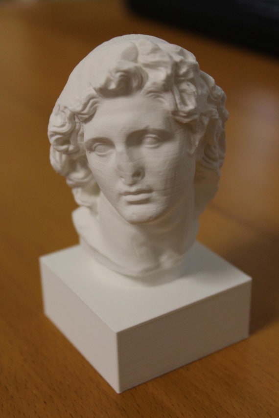 Tabletop Helios Bust Statue Vaporwave Aestetic - Etsy