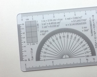 Near Card Ruler The Minute Ruler | Credit Card-sized Measuring Ruler L Mini Sewing ...
