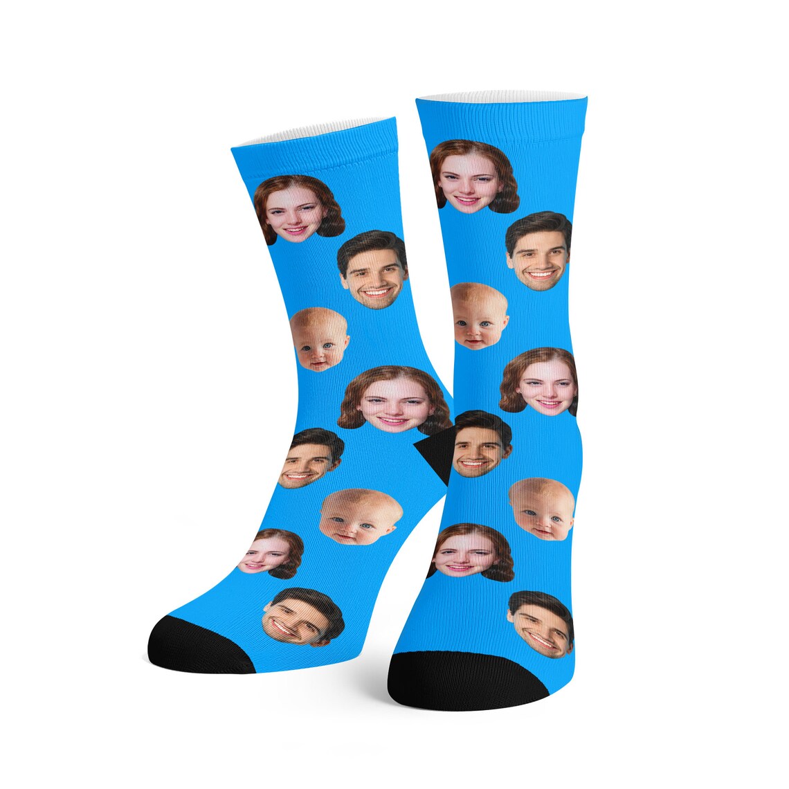 Custom Face Socks Photo Personalized Socks Faces on Socks Etsy