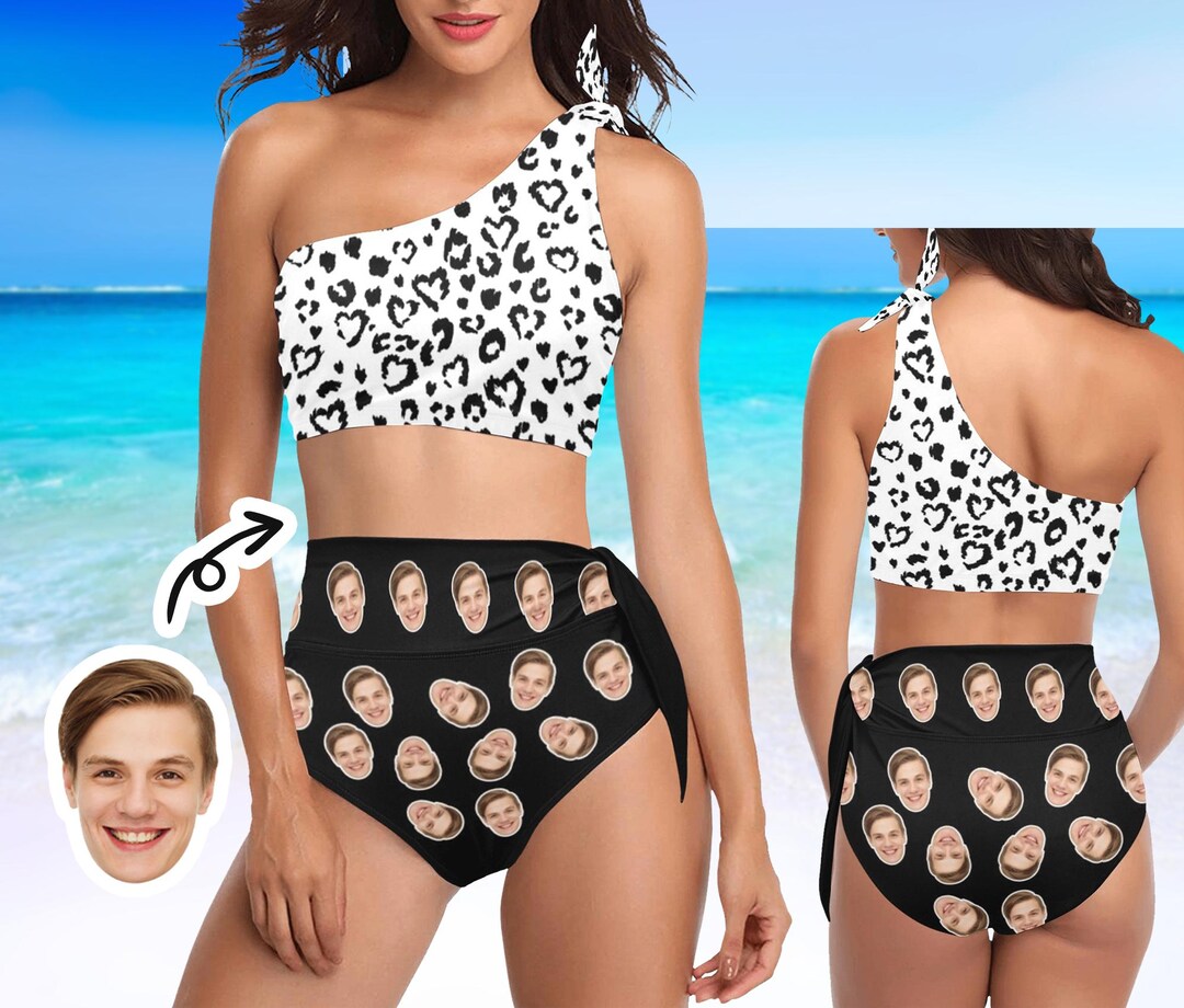 【hug your skin】Printed swimsuit DHgate.com:V-neck Leopard Print Split Swimsuit with Chest