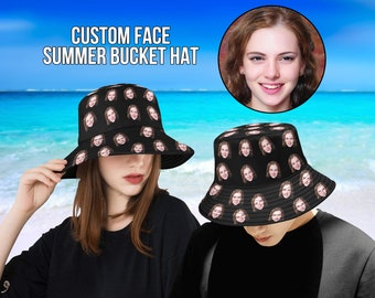 Custom Photo Bucket Hat: Personalized Face, Name, or Logo