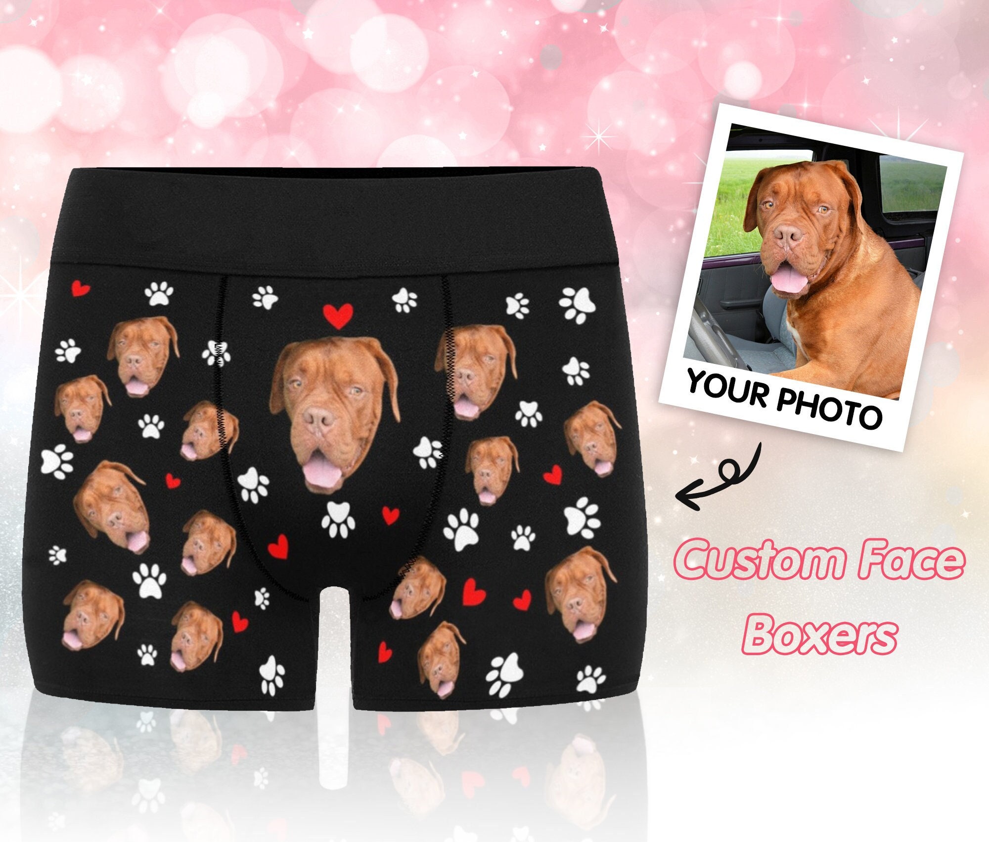 personalised boxers with faces