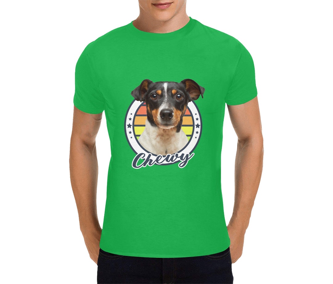 Custom Pet Shirt Pet Photo Name Custom Dog Shirt Personalized Dog Shirt