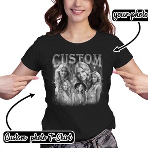 Custom Photo T-Shirt: Personalized Girlfriend Gift