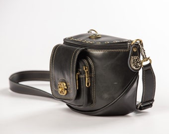 Pouch bag L21401800 by Hunnu Fashion - Pouch bag L21401800 Mongolian Genuine Leather Bag