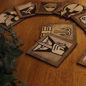 Rainbow Six Siege Coasters - ALL AGENTS Wood Coaster Set Gaming Decor - R6 Siege Gift for Gamer