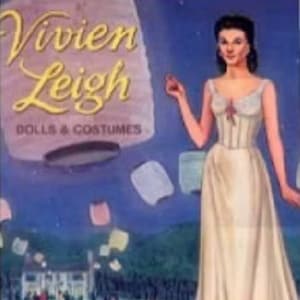 PDF Vintage Paper Dolls | Paper Doll Vivien Leigh's | Printable-Print-Cut-Play | ENGLISH | Digital Download