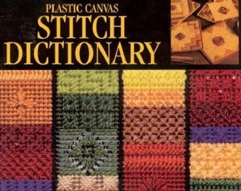 PDF Vintage Plastic Canvas Pattern | Plastic Canvas Stitch Dictionary | Directions for 113 Stitches | ENGLISH | Digital Download