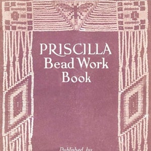 PDF Padrão de contas vintage | Livro de trabalho vintage 1912 PRISCILLA Bead | INGLÊS | Download Digital