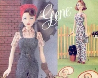 PDF Vintage Dolls 15-1/2" Sewing Pattern | Wardrobe Clothes for Dolls 15-1/2" | FRENCH | Digital Download