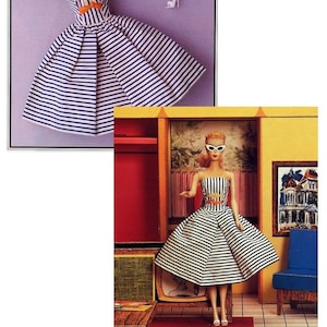 PDF Vintage Fashion Dolls 11-1/2" Sewing Pattern | Wardrobe Clothes for Dolls 11-1/2" | ENGLISH | Digital Download