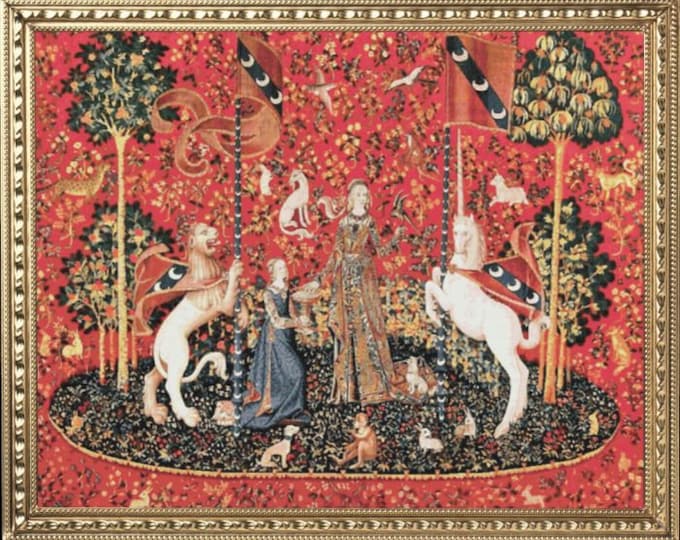 Thea Gouverneur / 2021 Lady & Unicorn / Cross Stitch Kit Etsy