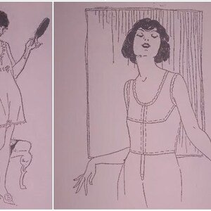 PDF Vintage Sewing Pattern | Vintage 1921 A Complete Course In Dressmaking Vol.3 UNDERWEAR