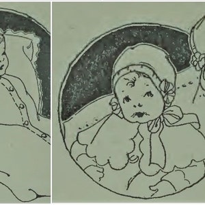 PDF Vintage Sewing Pattern | Vintage 1921 A Complete Course In Dressmaking Vol.9 Making Infants Clothes